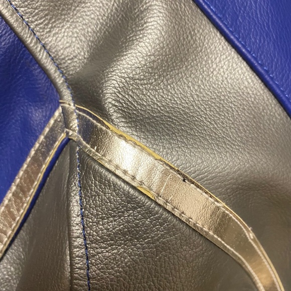 Genuine Leather Motorcycle Race Jacket - Picture 7 of 16